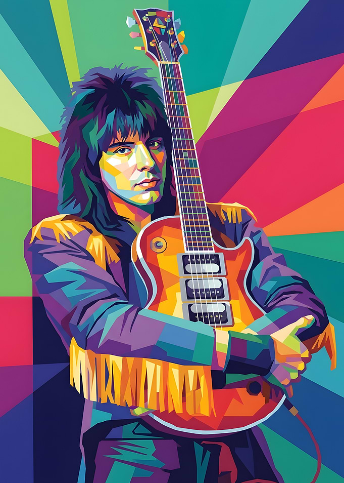 Richie Sambora Pop Art Portrait