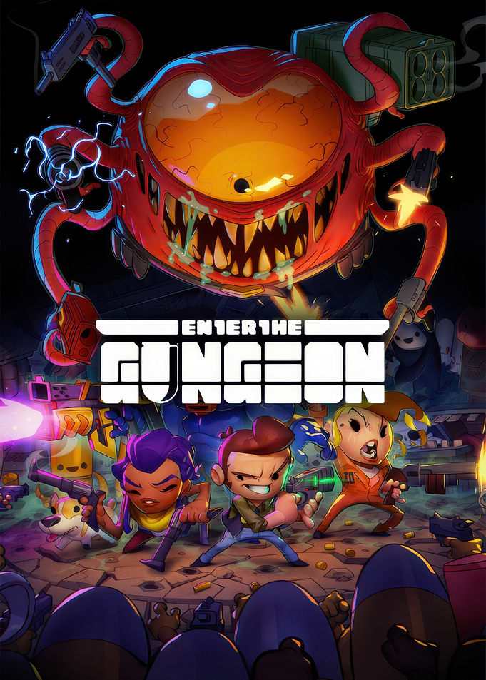 Enter the Gungeon Game Poster