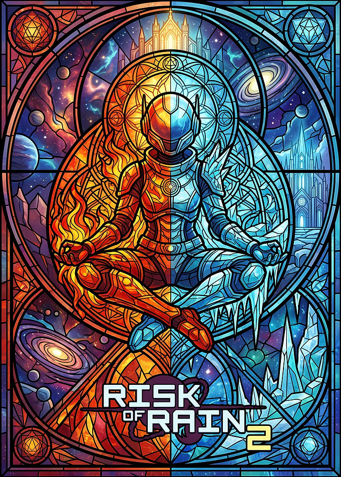 Risk of Rain 2 Stained Glass
