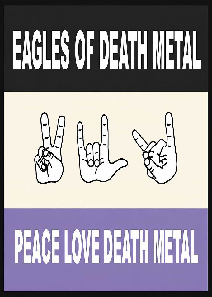 Eagles of Death Metal Band Poster