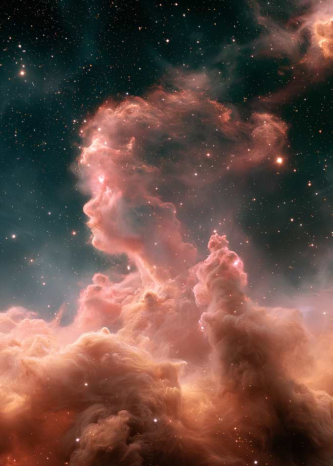 Cosmic Angel Nebula Space Cloud