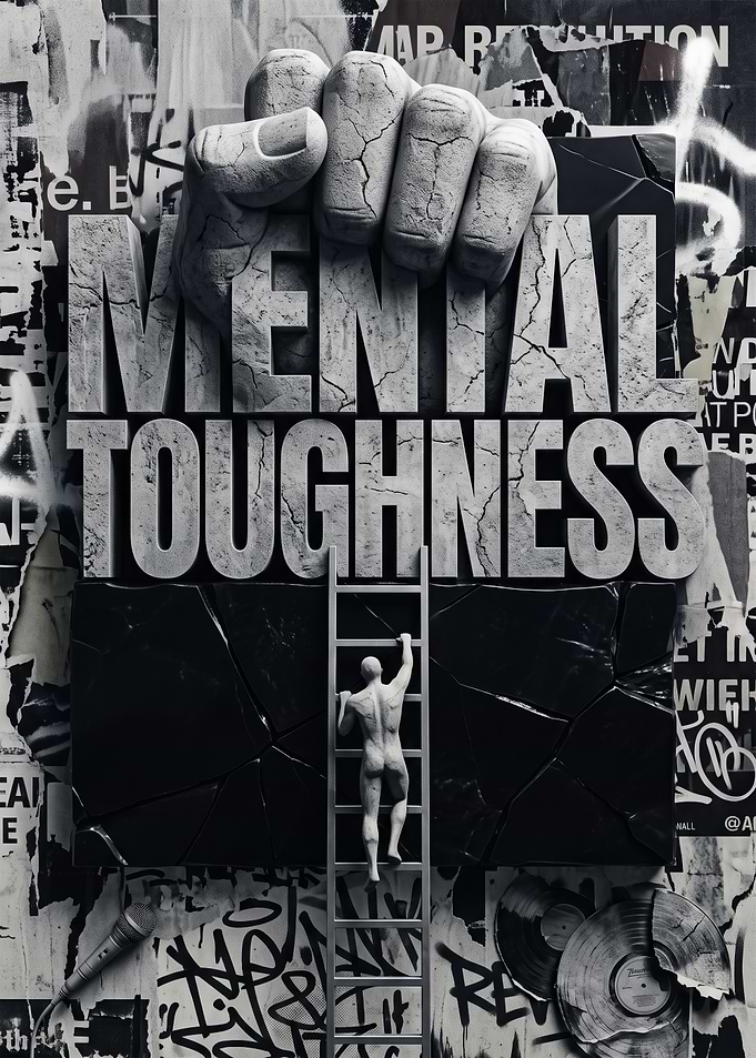 Mental Toughness Motivational Poster