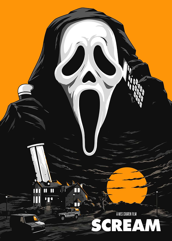 Scream Movie Poster Art
