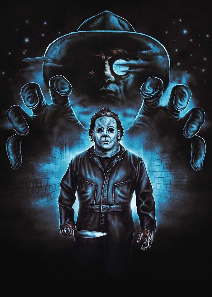 Michael Myers Halloween Horror Poster