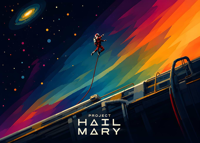 Project Hail Mary Space Art