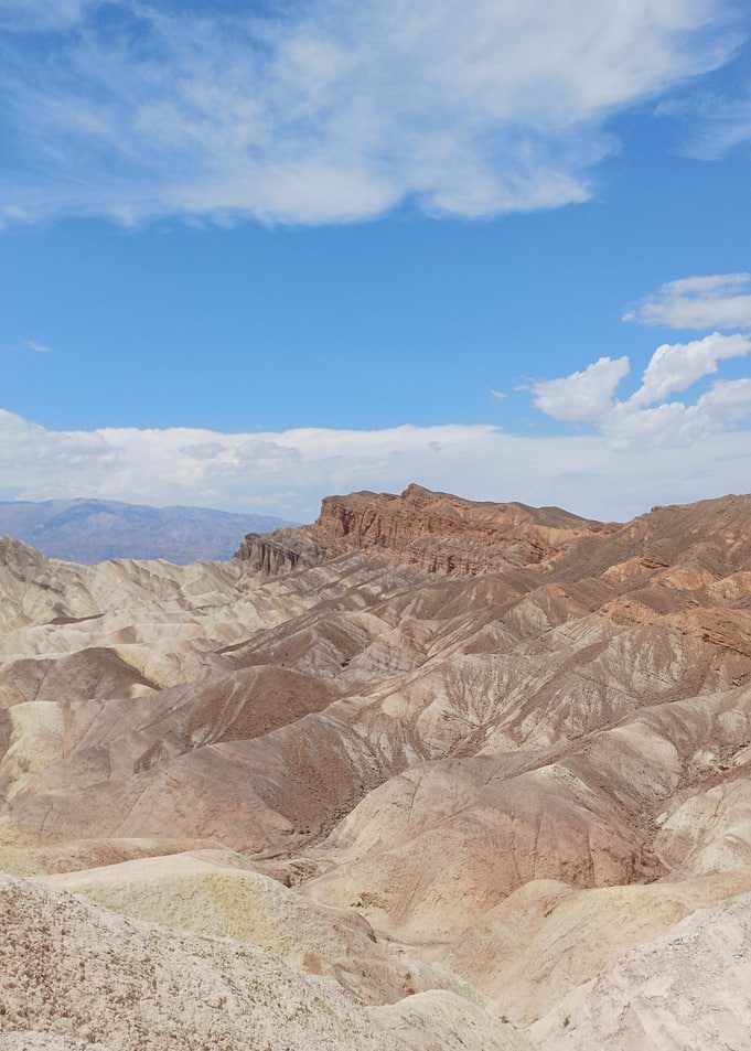Zabriskie Point in Death Valley
