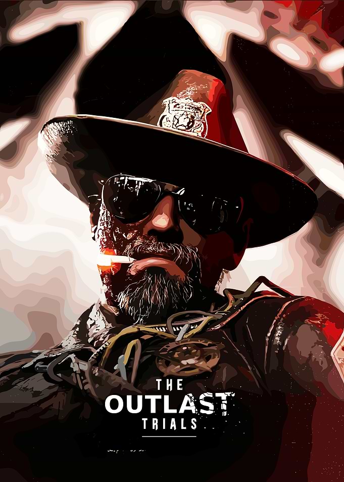The Outlast Trials Sheriff Poster