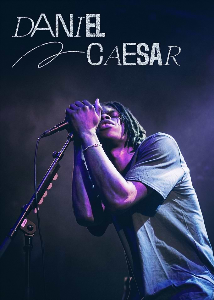 Daniel Caesar Live Performance Poster