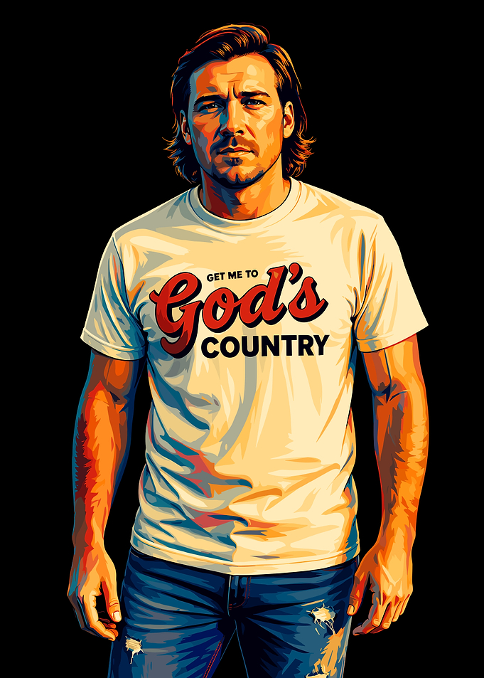 Morgan Wallen God's Country Portrait