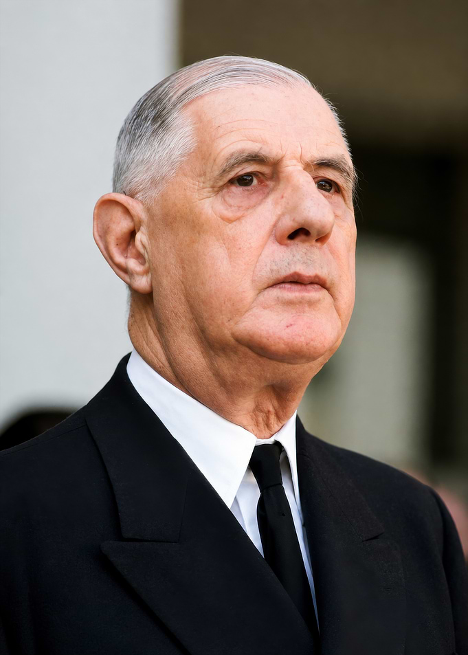 Portrait of Charles de Gaulle