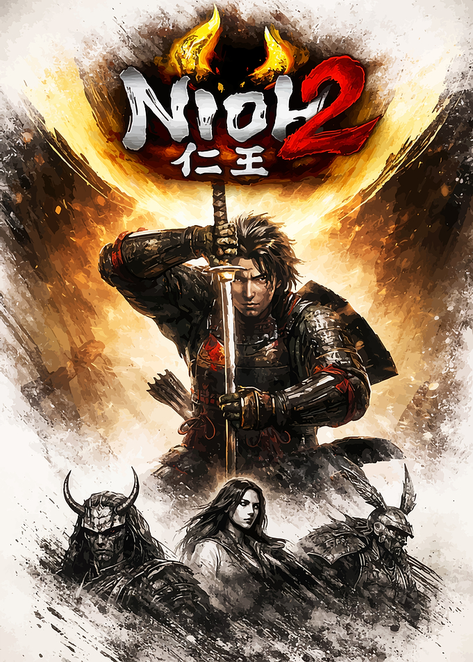 Nioh 2 Official Game Poster