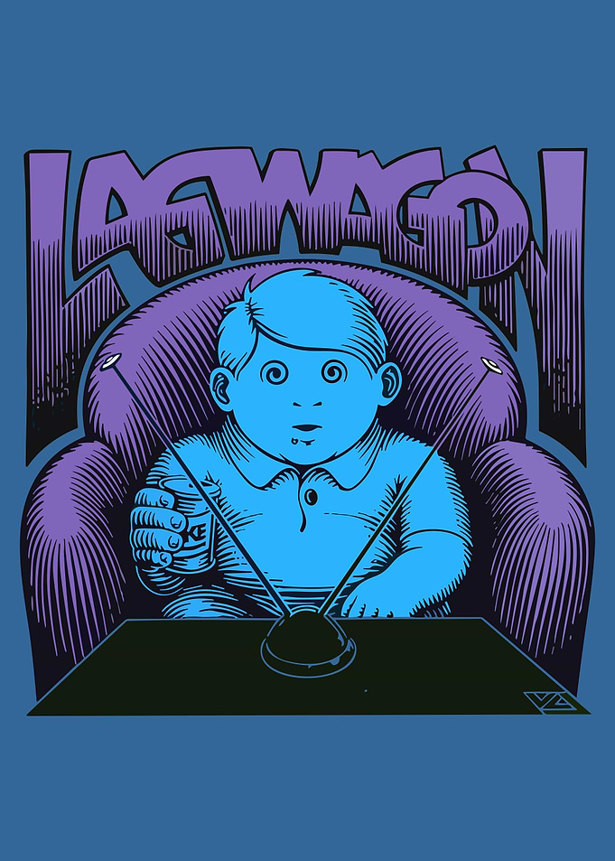 Lagwagon Band Logo Graphic Art