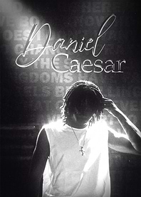 Daniel Caesar Portrait Poster