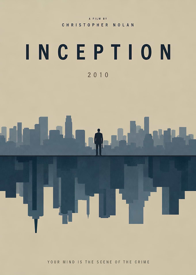 Inception Minimalist Movie Poster