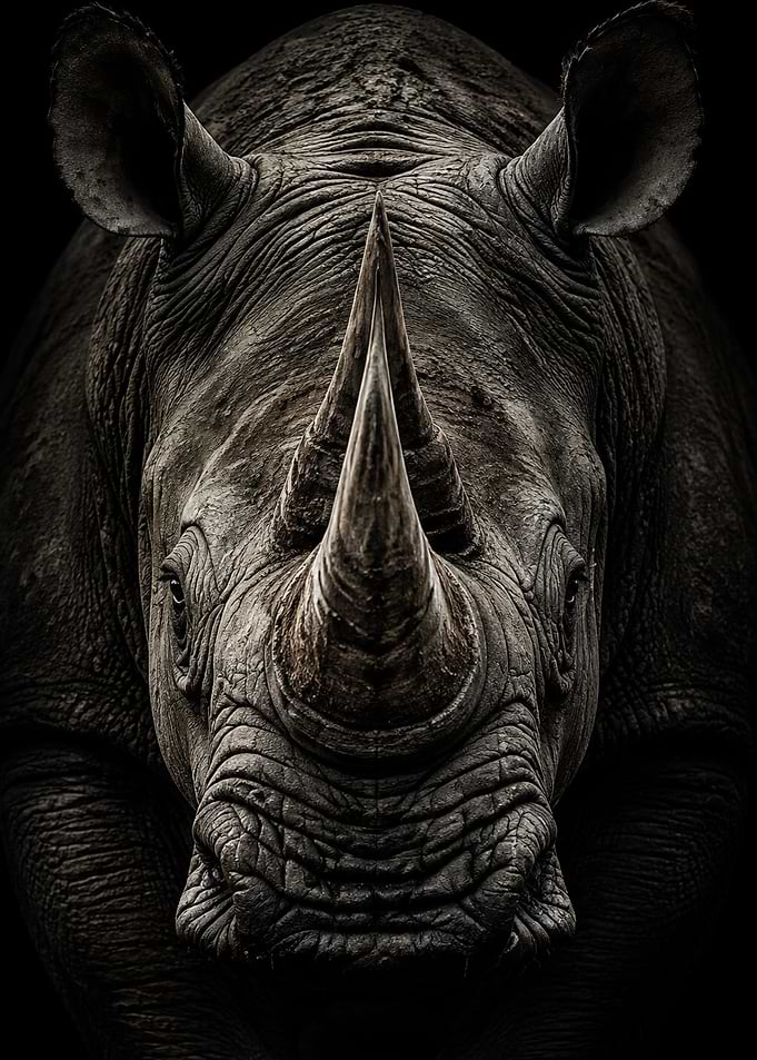 Rhinoceros Portrait
