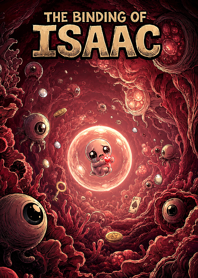 The Binding of Isaac Game Poster