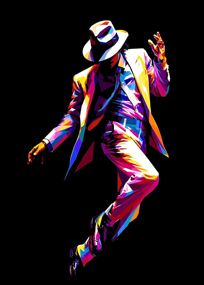 Michael Jackson Pop Art Dance
