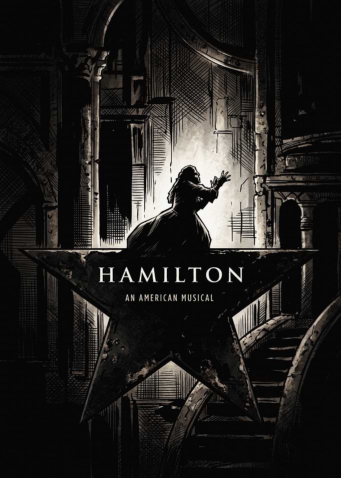 Hamilton Musical Poster Art