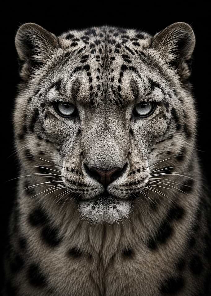 Snow Leopard Portrait