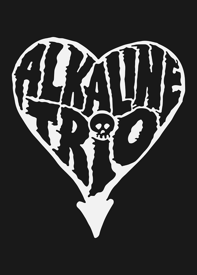 Alkaline Trio Heart Logo Graphic
