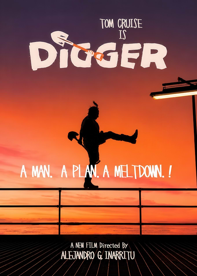 Digger Movie Poster Parody