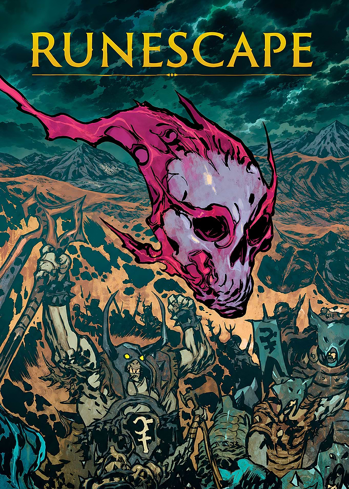 RuneScape Fantasy Battle Illustration