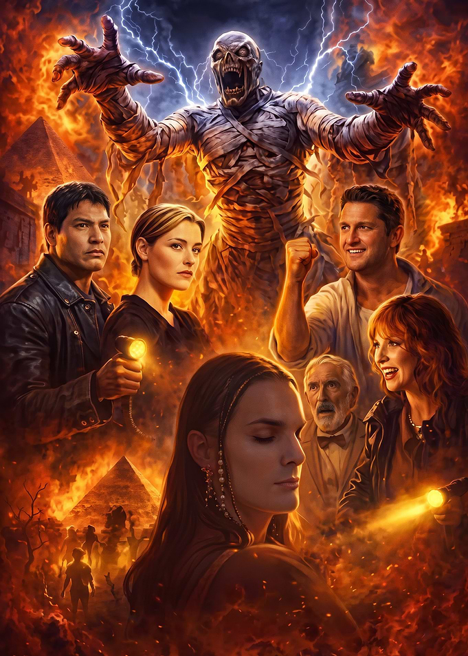 The Mummy Movie Poster Art