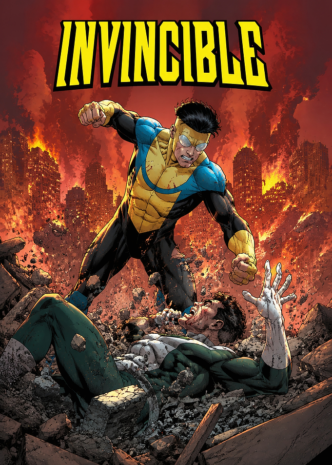 Invincible Comic Book Cover Art
