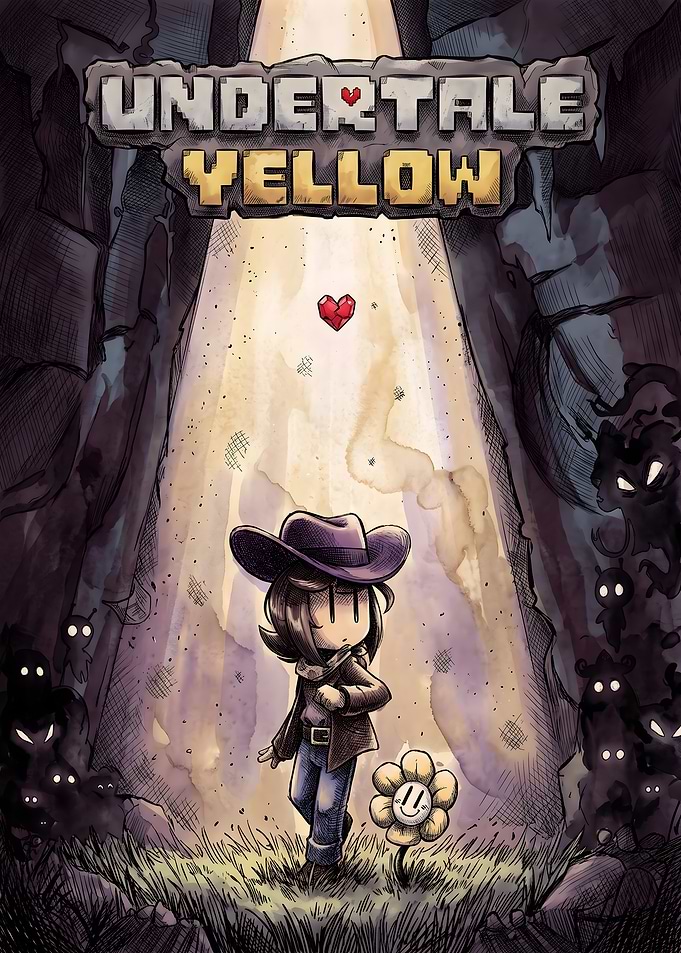 Undertale Yellow Game Fan Art
