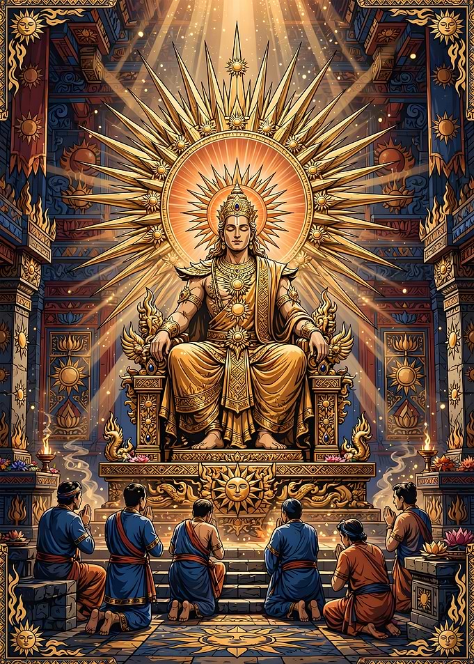 Surya Dev Hindu Sun God