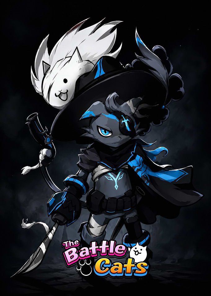 The Battle Cats Dark Hero Character