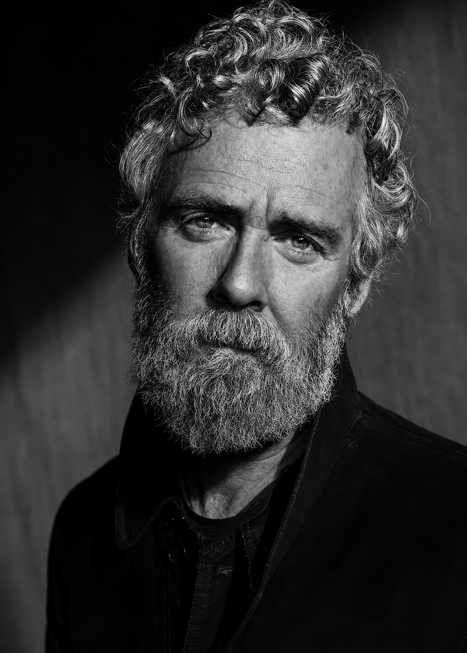 Portrait of a Mature Bearded Man