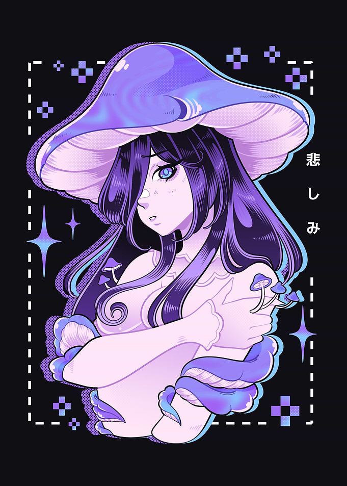 Mushroom girl