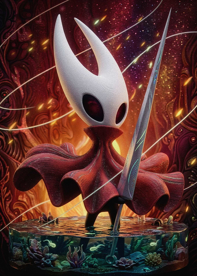 Hornet from Hollow Knight Figurine
