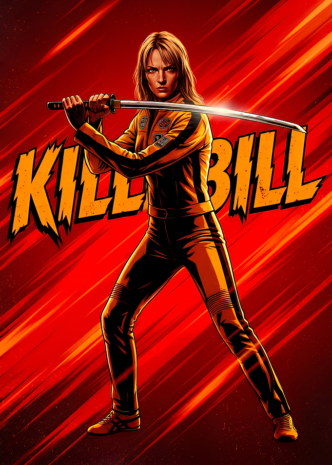 The Bride Kill Bill Poster