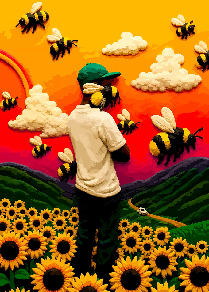 Tyler the Creator Flower Boy Art