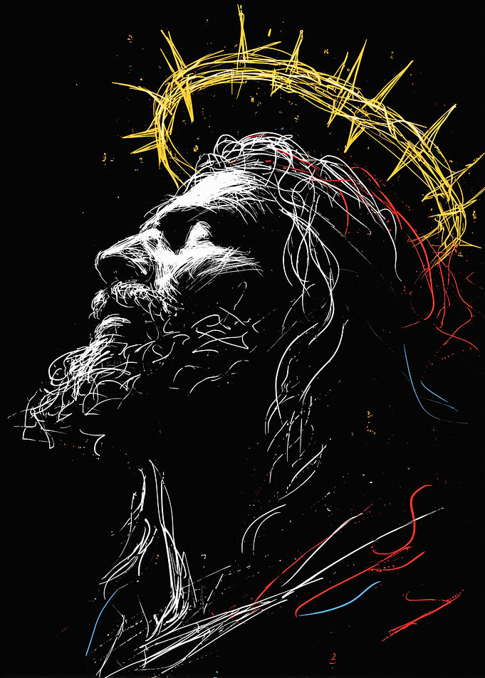 Jesus Christ Drawing Art