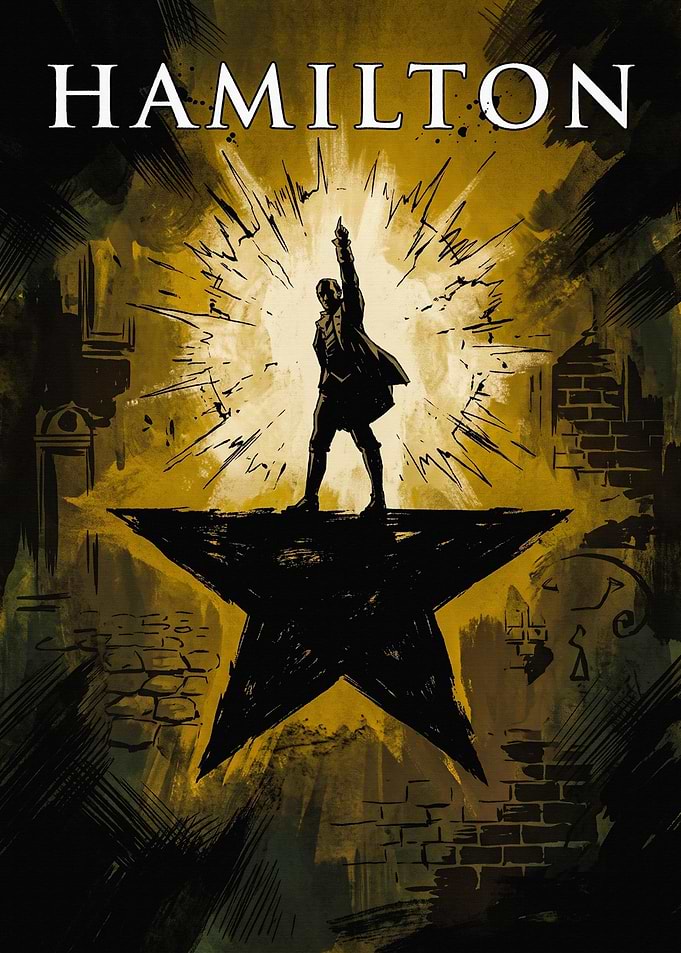 Hamilton Musical Poster Art
