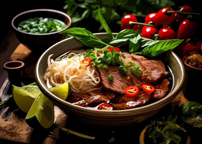 Delicious Bowl of Vietnamese Pho