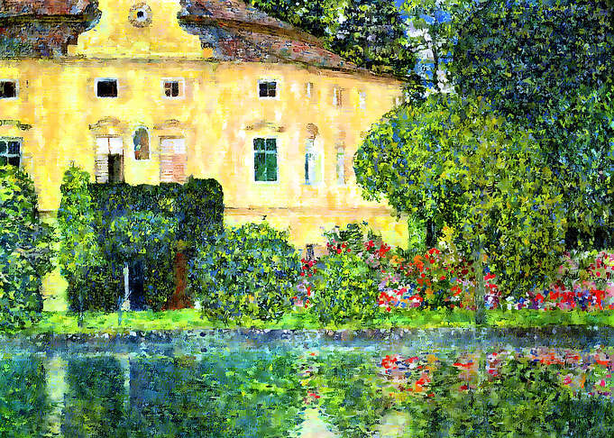 Gustav Klimt - Kammer Castle on Lake Attersee IV