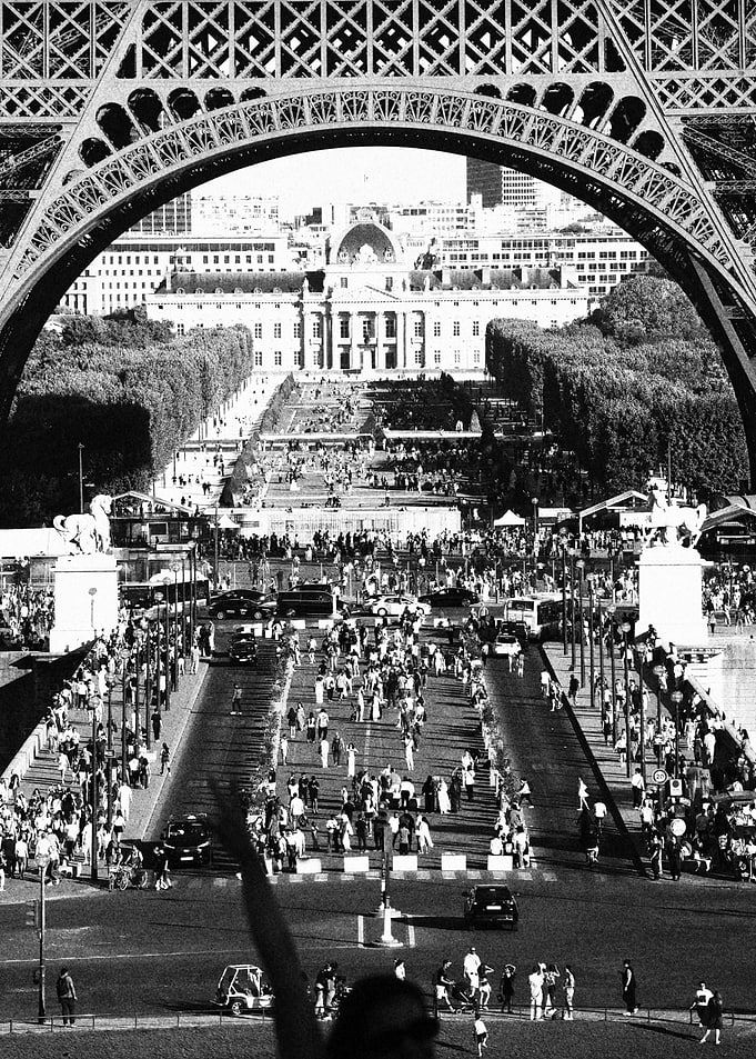 View of Paris from Eiffel Tower