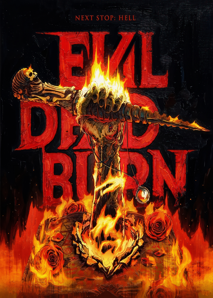 Evil Dead Burn Poster Art