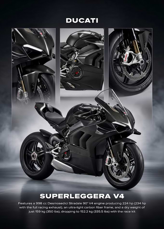 Superleggera V4 Black Carbon