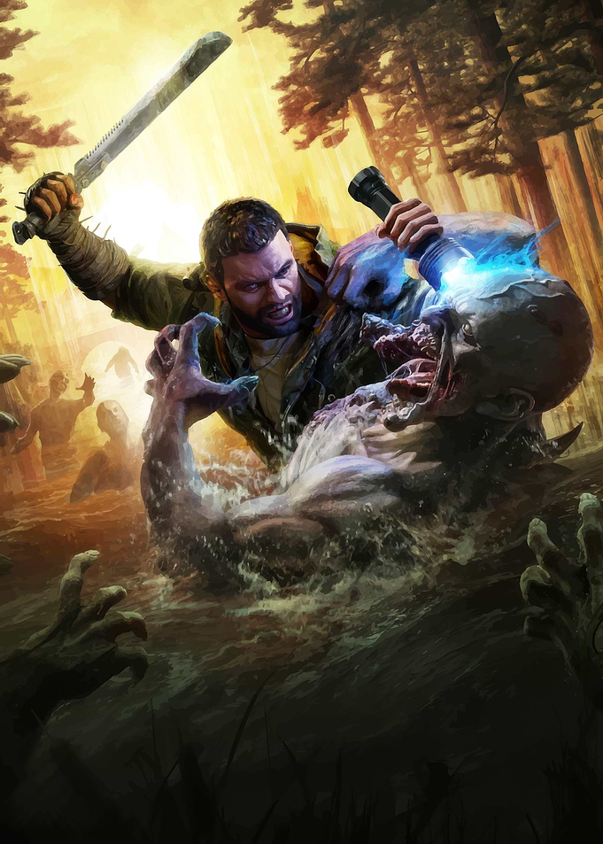 Dying Light Survivor Fighting Volatile
