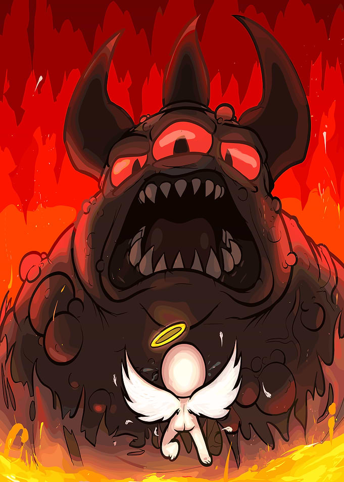 The Binding of Isaac Boss Fight