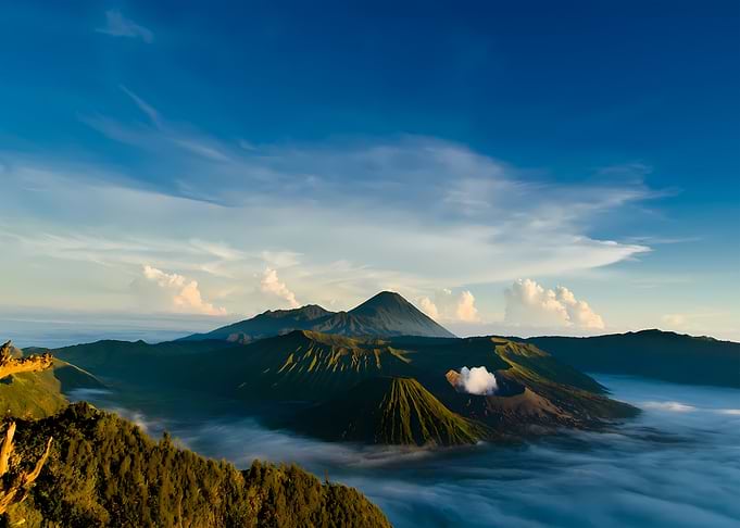Mount Bromo Volcano Landscape