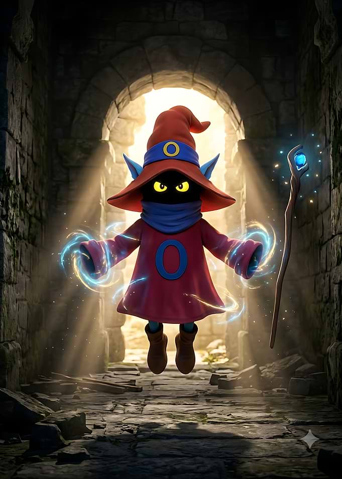 Orko from He-Man Floating Wizard