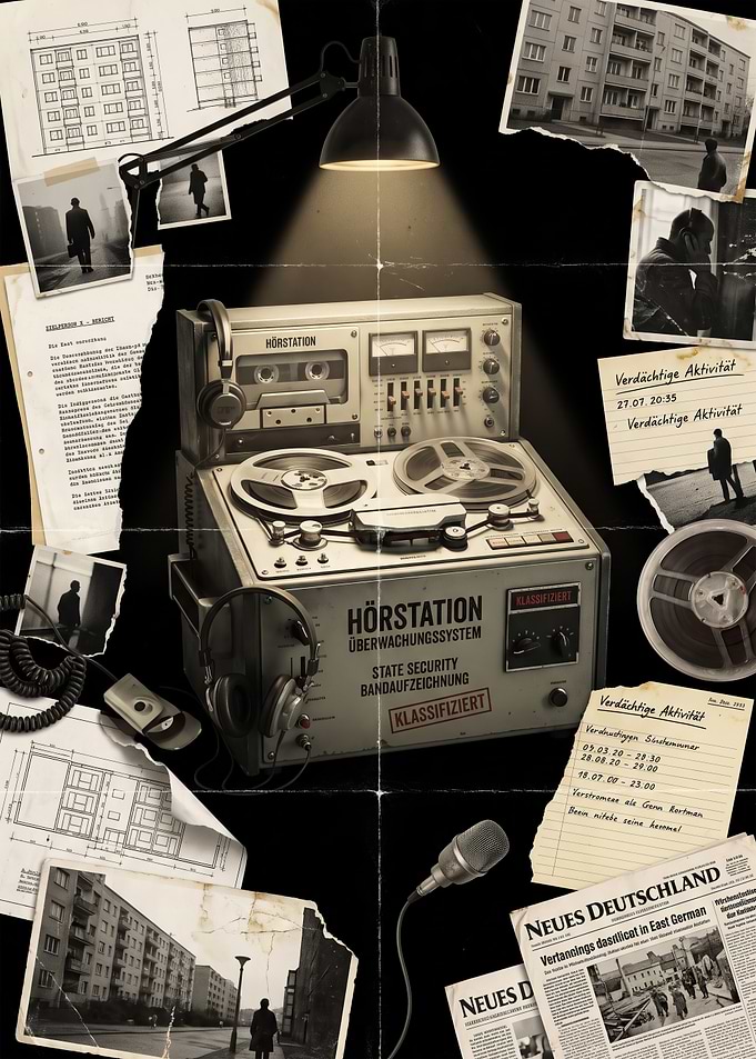 Cold War Surveillance Tape Recorder