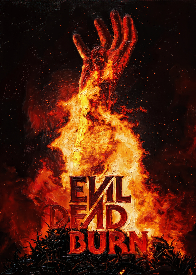 Evil Dead Burn Poster Art