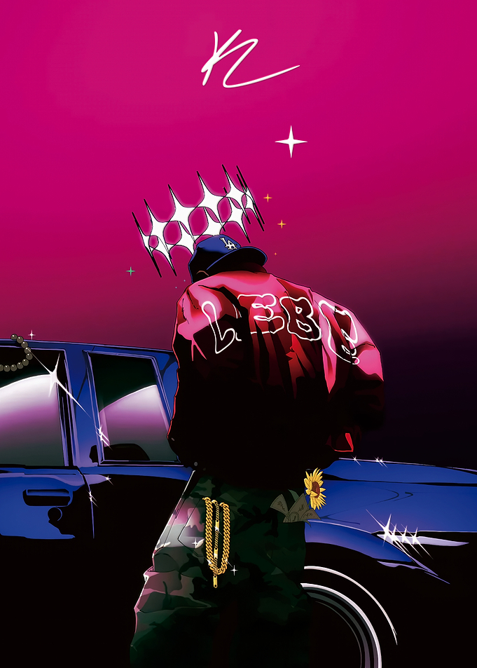 Urban Hip Hop Style Illustration